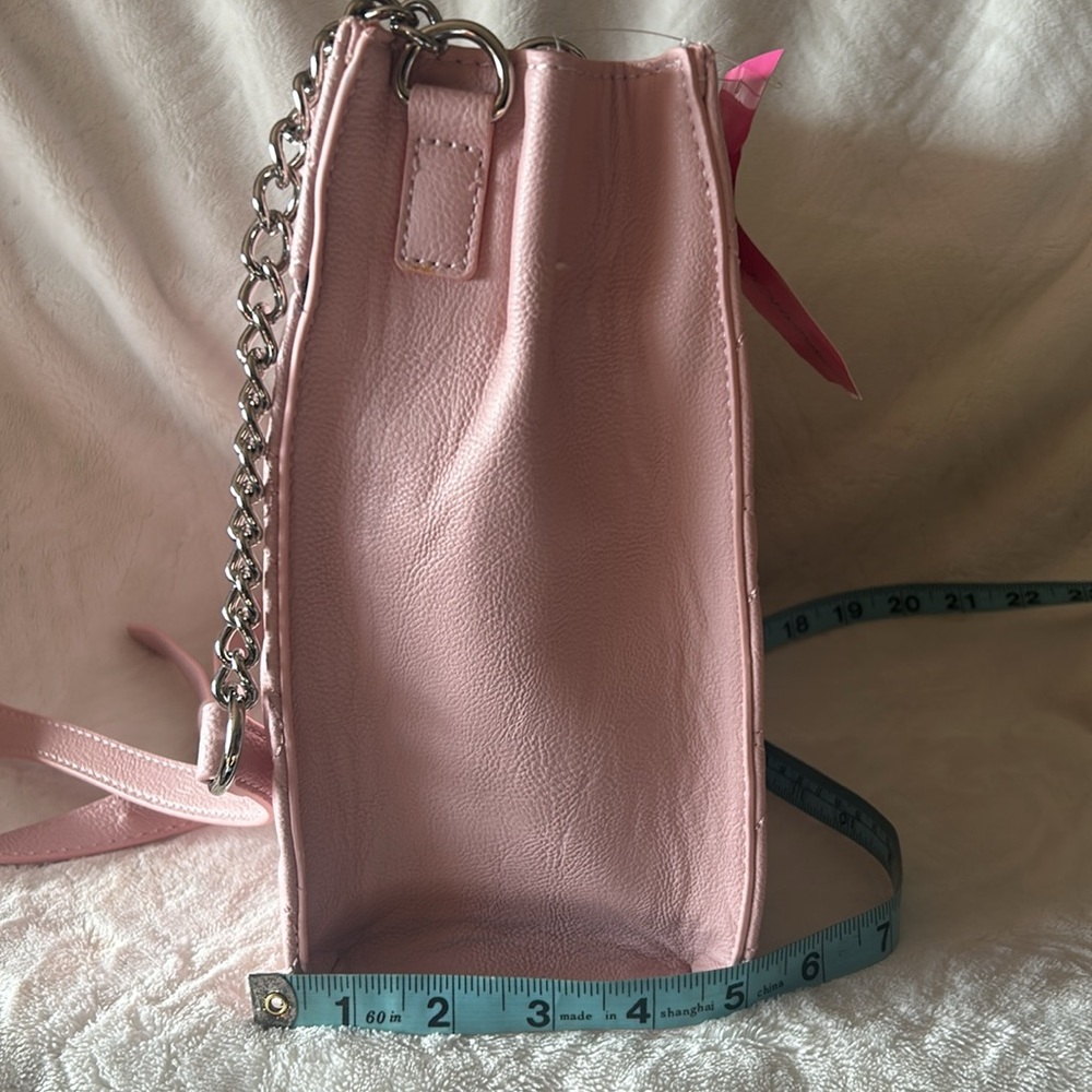 Betsey Johnson Satchel/crossbody with top handle - Picture 9 of 12
